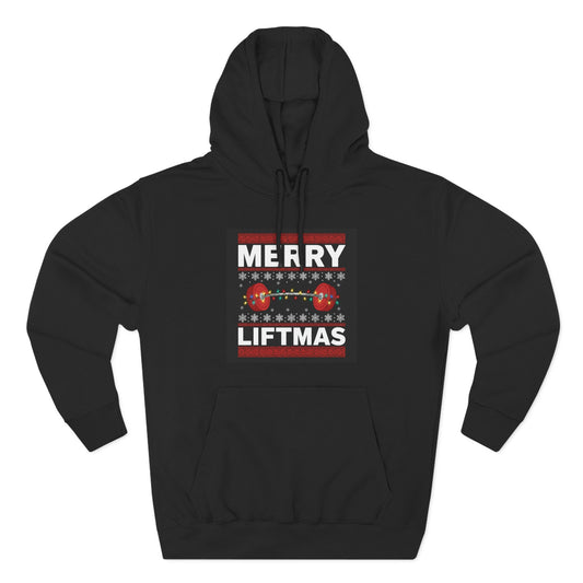 Merry Liftmas Hoodie – Funny Gym Christmas Sweater Design