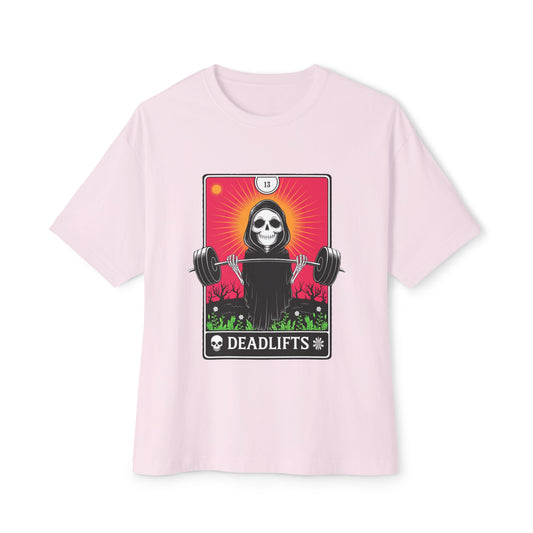 Deadlifts Skull Boxy Tee, Unisex