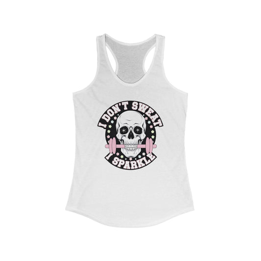 Skull Workout Tank, for Women