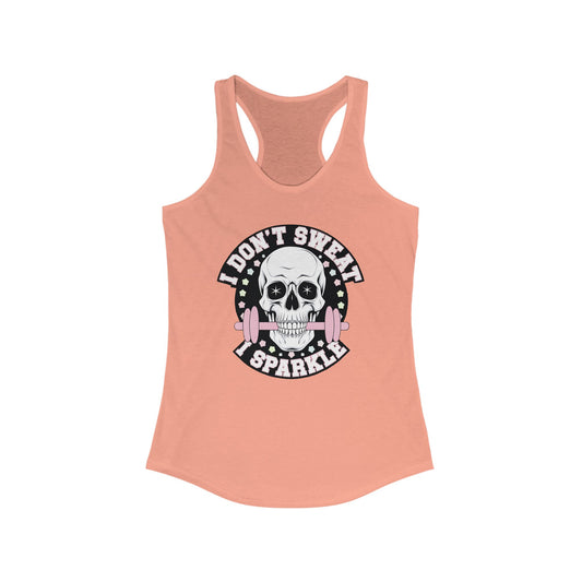 Skull Workout Tank, for Women