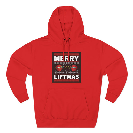 Merry Liftmas Hoodie – Funny Gym Christmas Sweater Design