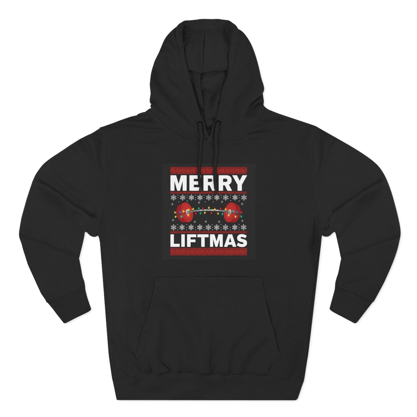 Merry Liftmas Hoodie – Funny Gym Christmas Sweater Design