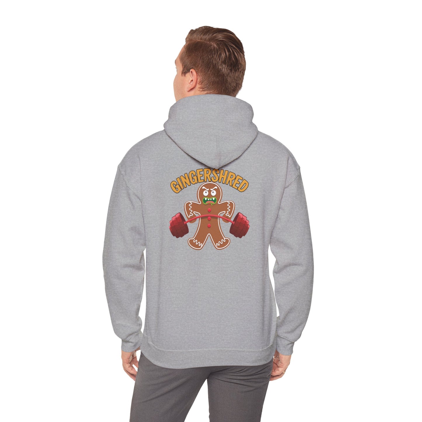 Ginger Shred Workout Hoodie - Holiday Gingerbread Sweatshirt