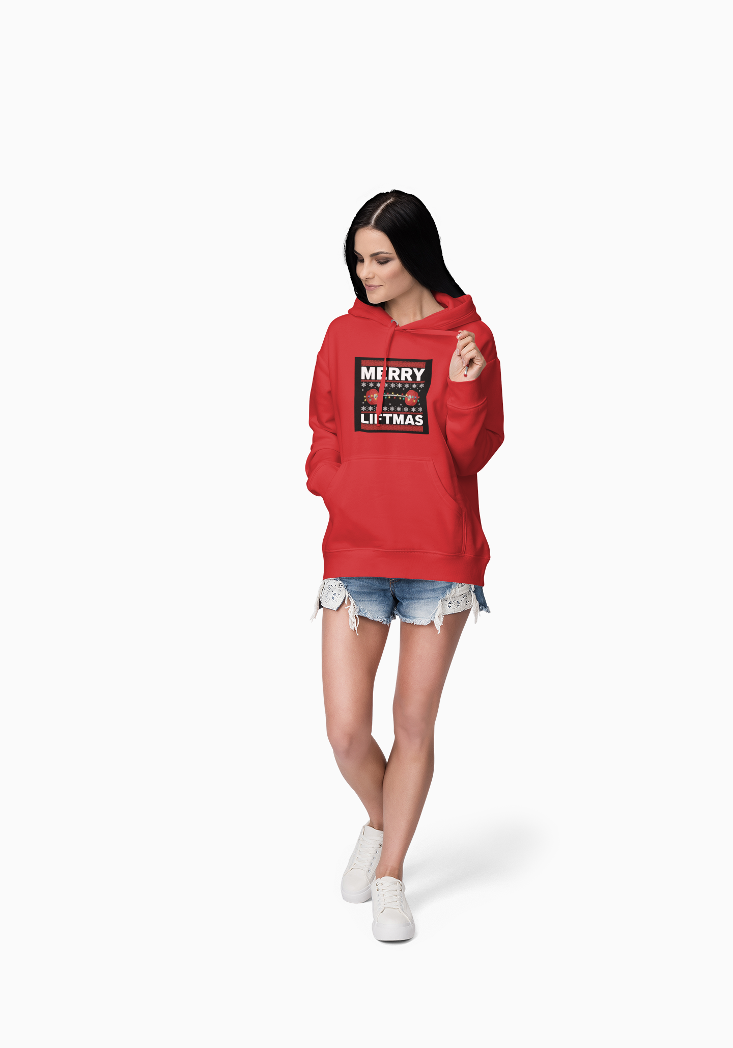 Merry Liftmas Hoodie – Funny Gym Christmas Sweater Design