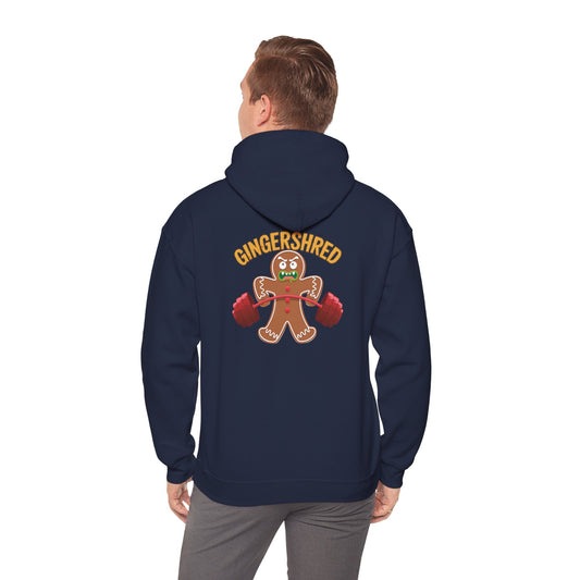 Ginger Shred Workout Hoodie - Holiday Gingerbread Sweatshirt